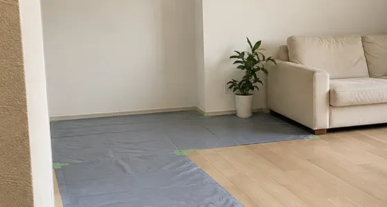 作業スペースを確保